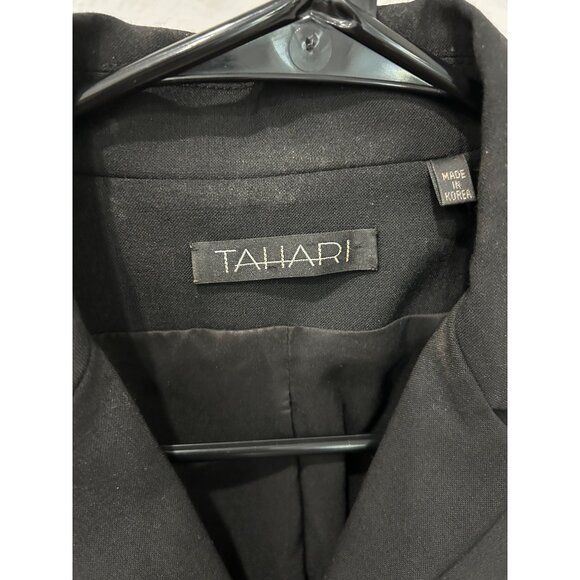Tahari Women's Black Blazer Wool Blend Jacket Size 6 - Picture 5 of 10